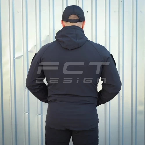 Куртка Хантер Баланс стрейч на сітці чорна для поліції 40- 42/3 40- 42/3