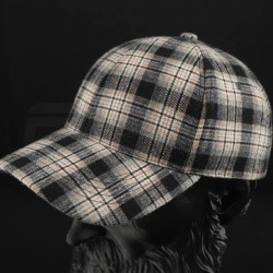 Кепка бейсболка FCT літня в клітинку сіра (10 номер) 