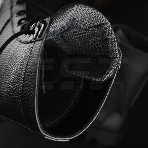 Берці рифлянки Талан демісезонні флотар чорні 39 39