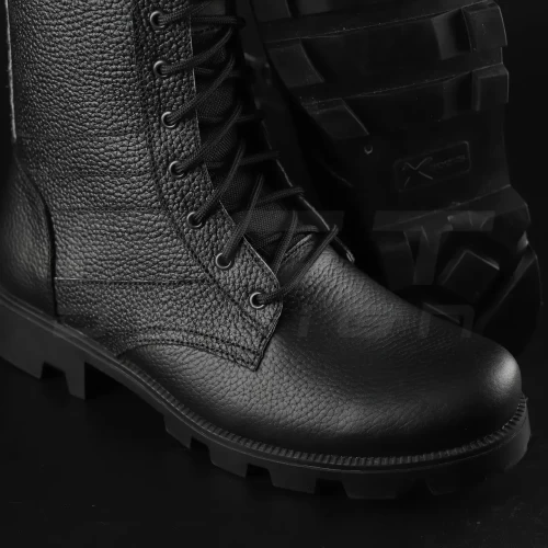 Берці рифлянки Талан демісезонні флотар чорні 39 39