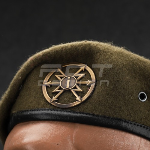 Берет Радіотехнічних військ та зв'язку в зборі степ 56 56