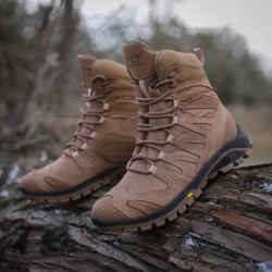 Берці тактичні демісезонні FCT Headhunter мембрана GoreTex Койот