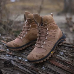 Берці тактичні демісезонні FCT Headhunter мембрана GoreTex Койот