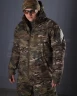 Куртка Хантер Софтшелл фліс на сітці Мультикам зелений 40-42/3 40-42/3