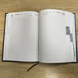 Блокнот-щоденник Прокуратура синій з нанесенням А5 датований на 2022 рік