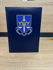 Блокнот-щоденник Прокуратура синій з нанесенням А5 датований на 2022 рік