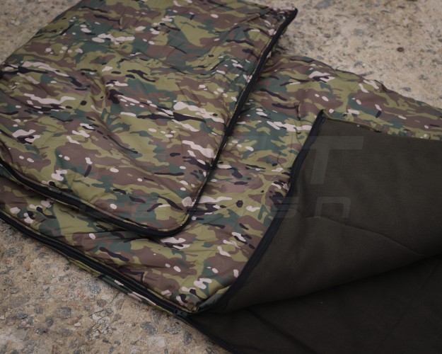 Спальный мешок зимнее одеяло на термофлисе -20 градусов 