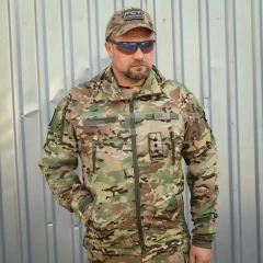 Куртка Хантер Баланс стрейч на сітці Мультикам