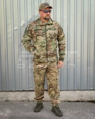 Куртка Хантер Баланс стрейч на сітці Мультикам