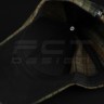 Кепка бейсболка FCT утеплена в клетку зелено-серая с оранжевой (4 номер) 58
