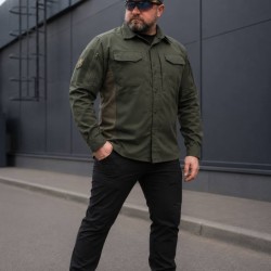 Тактическая милитари Рубашка FCT Blackbeard летняя твил хаки