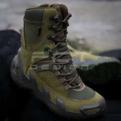 Берці тактичні Vaneda 1192-1 V-Clutch Pro High On Duty мембрані нубук хакі