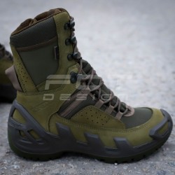 Берці тактичні Vaneda 1192-1 V-Clutch Pro High On Duty мембрані нубук хакі