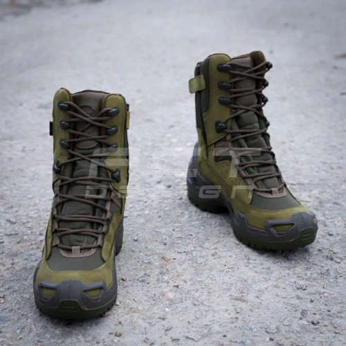 Берці тактичні Vaneda 1192-1 V-Clutch Pro High On Duty мембрані нубук хакі 40 40