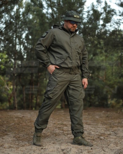 Костюм Горка упрощенный Рип-стоп Стрейч хаки 40-42/3