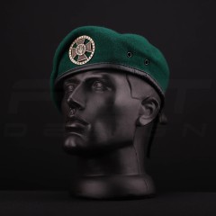 Берет ДПСУ крапля в зборі зелений