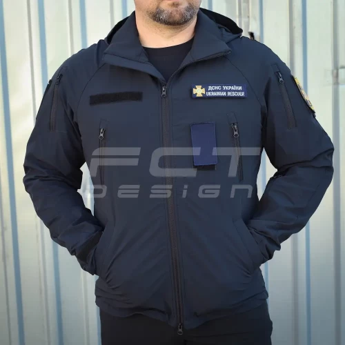 Куртка Хантер Баланс стрейч на сітці темно-синя ДСНС 40- 42/3 40- 42/3