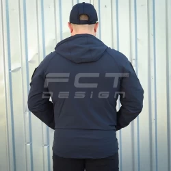 Куртка Хантер Баланс стрейч на сітці темно-синя ДСНС