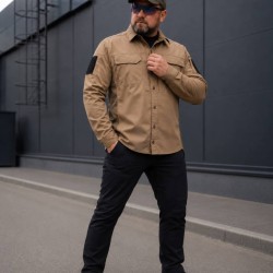 Тактична мілітарі Сорочка FCT Blackbeard літня твіл койот