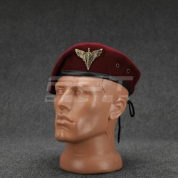 Берет ДШВ крапля в зборі марун