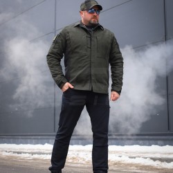 Тактична мілітарі Сорочка Сталкер FCT канвас стрейч хакі