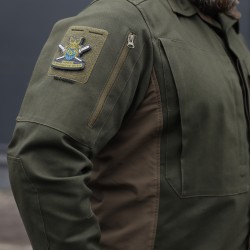 Тактична мілітарі Сорочка Сталкер FCT канвас стрейч хакі