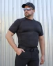 Футболка Стрейч вологовідвідна тканина Спорт чорна 44 44