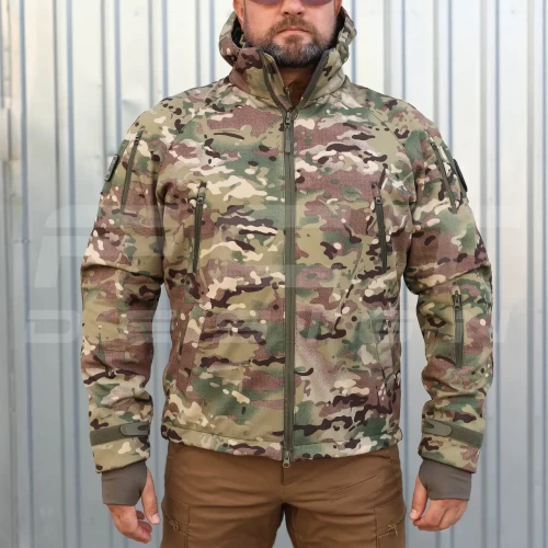 Куртка Хантер Софтшелл фліс на сітці Мультикам 40-42/3 40-42/3