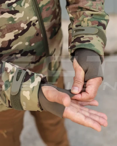 Куртка Хантер Софтшелл фліс на сітці Мультикам 40-42/3 40-42/3