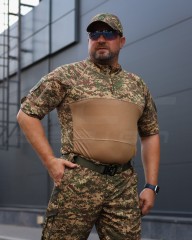 Убакс Страйкер тактична бойова сорочка хижак піксель G-0822 короткий рукав