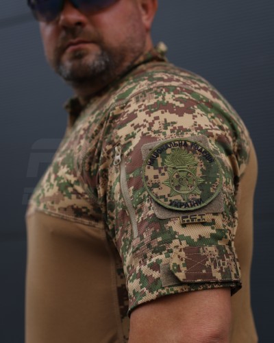 Убакс Страйкер тактична бойова сорочка хижак піксель G-0822 короткий рукав 44 44