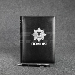Блокнот-щоденник Поліція з нанесенням А5 датований на 2022 рік
