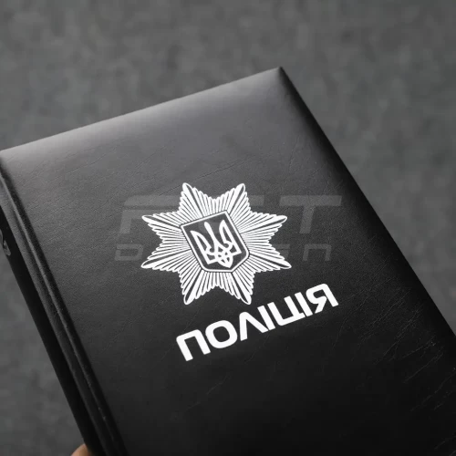 Блокнот-щоденник Поліція з нанесенням А5 датований на 2022 рік 14,8х21 см 14,8х21 см