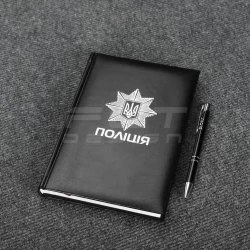 Блокнот-щоденник Поліція з нанесенням А5 датований на 2022 рік