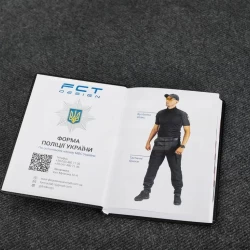 Блокнот-щоденник Поліція з нанесенням А5 датований на 2022 рік