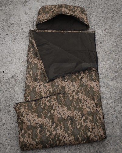 Спальный мешок зимний одеяло пиксель ВСУ -20 градусов 