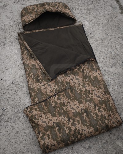 Спальный мешок зимний одеяло пиксель ВСУ -20 градусов 