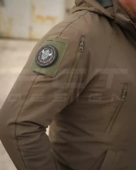 Куртка Хантер Баланс стрейч на сітці хакі