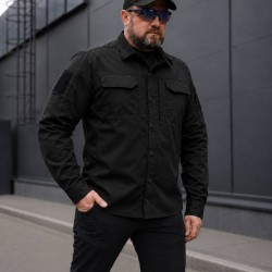 Тактична мілітарі Сорочка FCT Blackbeard літня твіл чорна