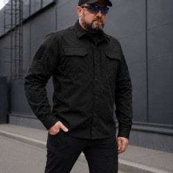Тактична мілітарі Сорочка FCT Blackbeard літня твіл чорна