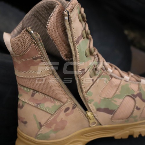 Берці літні тактичні Скіф полегшені із блискавкою мультикам 39 39