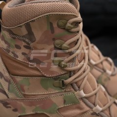Берці літні тактичні Скіф полегшені із блискавкою мультикам