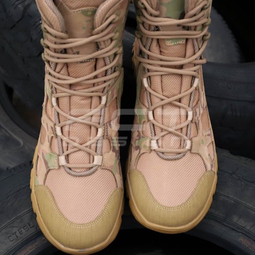 Берці літні тактичні Скіф полегшені із блискавкою мультикам 39 39