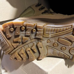 Берцы женские тактические Сармат кожа крейзи койот GoreTex