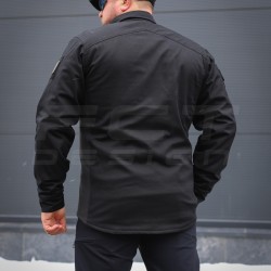 Тактична мілітарі Сорочка Сталкер FCT канвас стрейч чорна