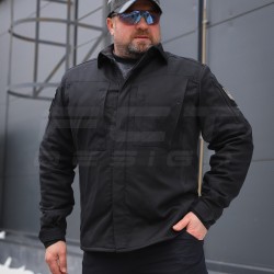 Тактична мілітарі Сорочка Сталкер FCT канвас стрейч чорна