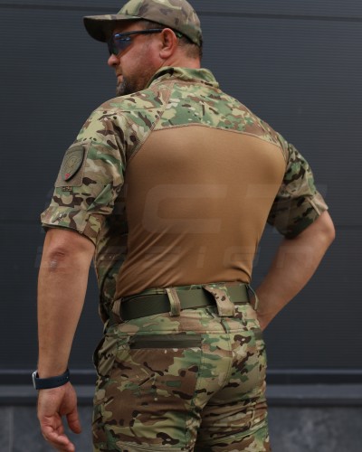 Убакс Страйкер тактична бойова сорочка мультикам короткий рукав  44 44