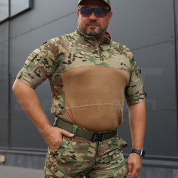 Убакс Страйкер тактическая боевая рубашка мультикам короткий рукав 