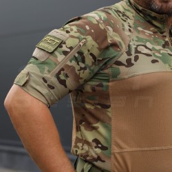 Убакс Страйкер тактическая боевая рубашка мультикам короткий рукав 