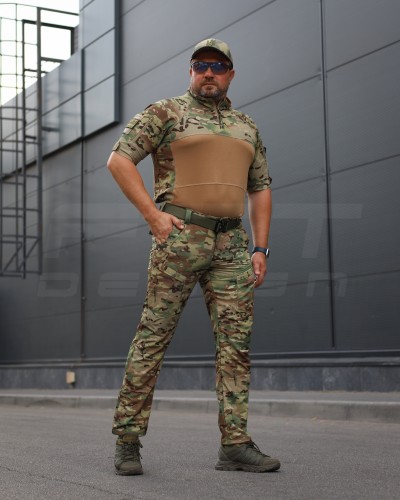 Убакс Страйкер тактична бойова сорочка мультикам короткий рукав  44 44